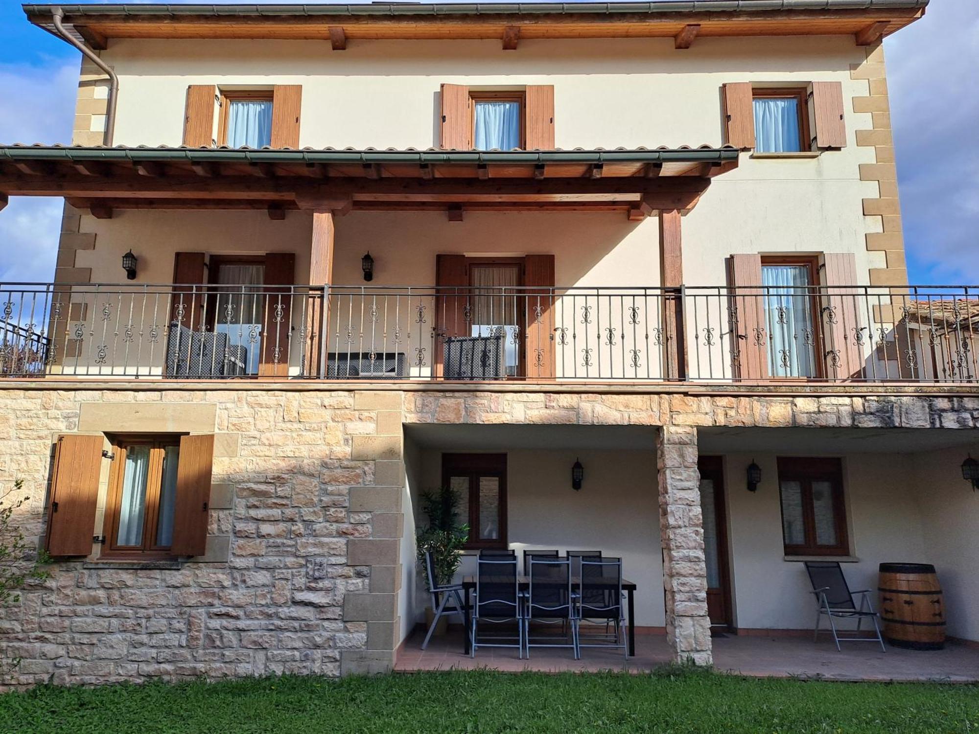 Casa Rural Torreblanca Urroz Dış mekan fotoğraf