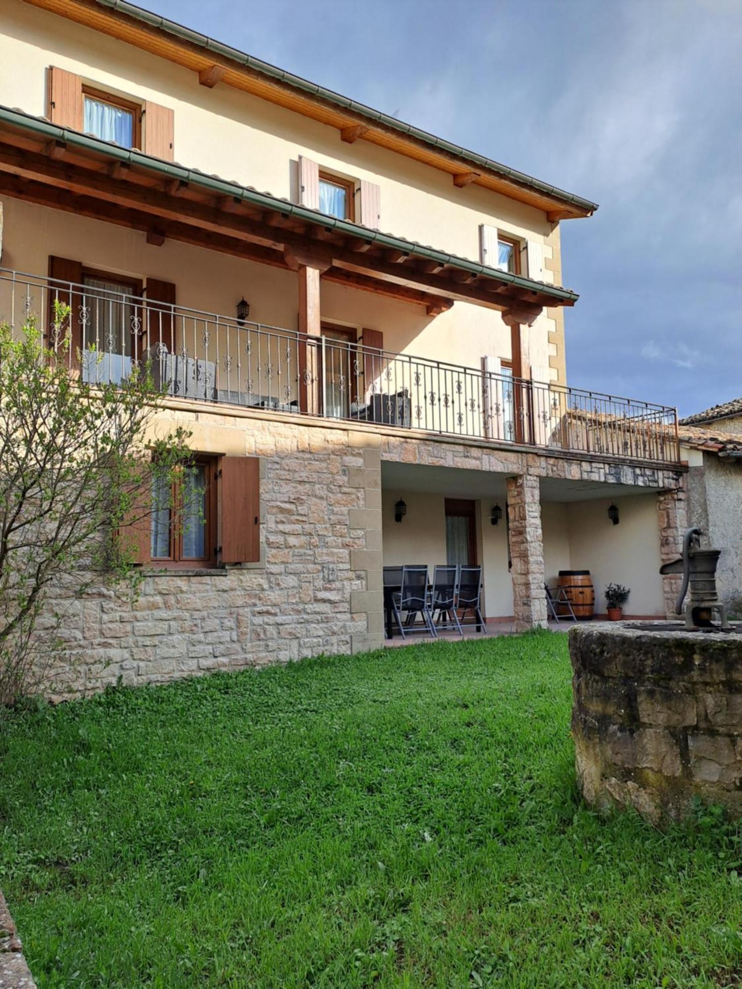Casa Rural Torreblanca Urroz Dış mekan fotoğraf